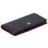 CHANEL Caviar Matelasse Long Bifold Wallet A31509 Black Calfskin